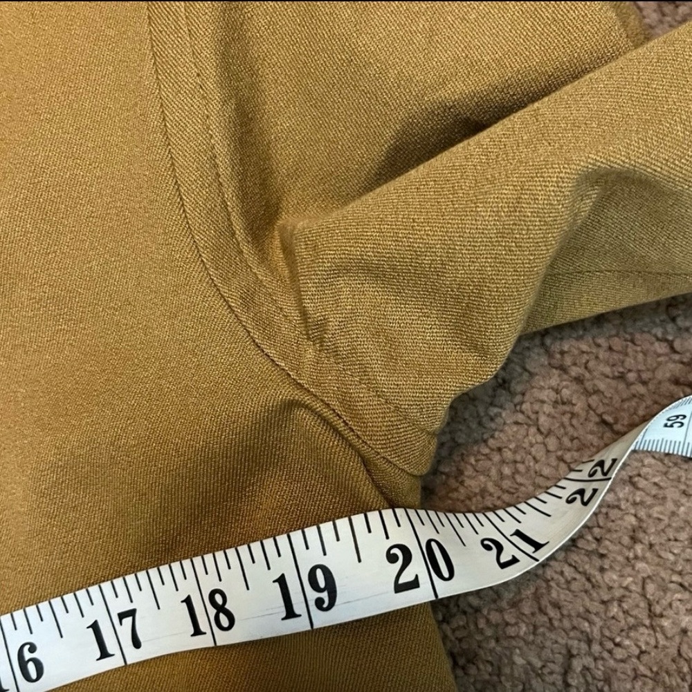 Something Navy Camel Tan Easy Oversize Trench Coat Size XXS Women - Picture 5 of 7